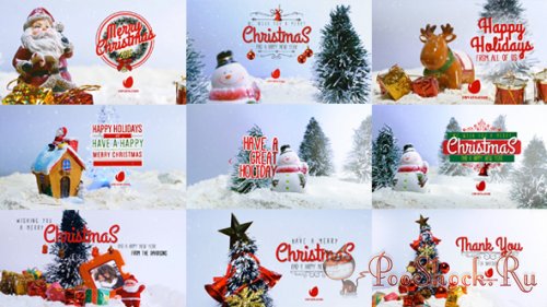 VideoHive - 10 Miniature Christmas Wishes (AE-Project)