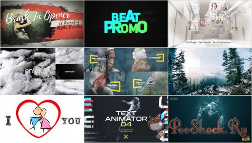 VideoHivePack - 425 (After Effects Projects Pack)