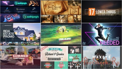 VideoHivePack - 444 (After Effects Projects Pack)