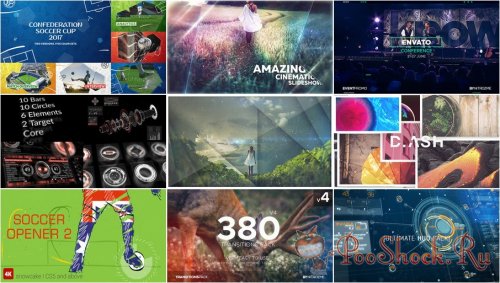 VideoHivePack - 466 (After Effects Projects Pack)