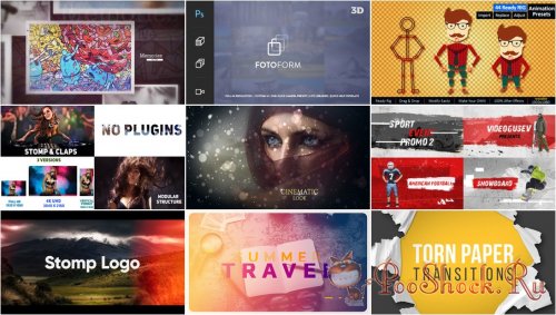 VideoHivePack - 468 (After Effects Projects Pack)