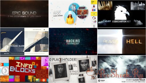 VideoHivePack - 484 (After Effects Projects Pack)