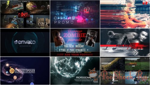 VideoHivePack - 500 (After Effects Projects Pack)