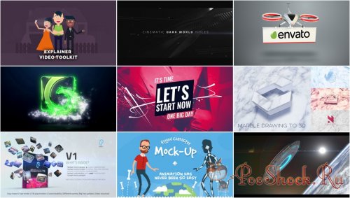 VideoHivePack - 502 (After Effects Projects Pack)