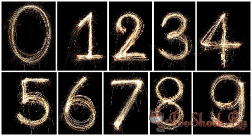 CreativeMarket - 160 Sparkler Overlays (JPG, ATN)