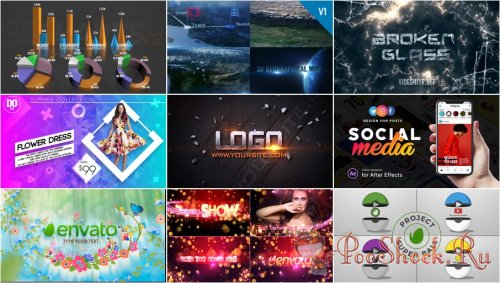 VideoHivePack - 553 (After Effects Projects Pack)