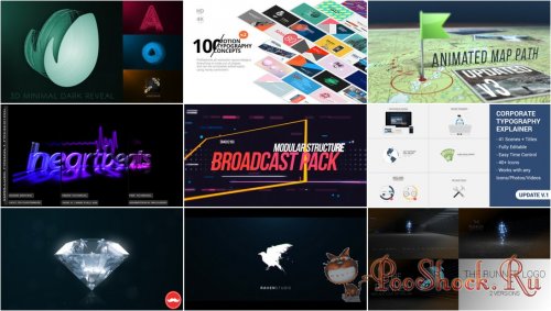 VideoHivePack - 555 (After Effects Projects Pack)