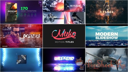 VideoHivePack - 556 (After Effects Projects Pack)