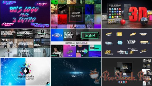 VideoHivePack - 564 (After Effects Projects Pack)