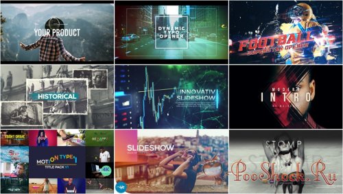 VideoHivePack - 569 (After Effects Projects Pack)