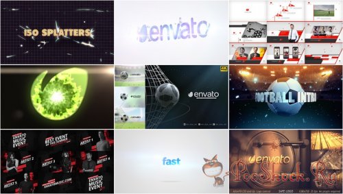 VideoHivePack - 577 (After Effects Projects Pack)