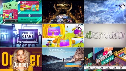 VideoHivePack - 591 (After Effects Projects Pack)