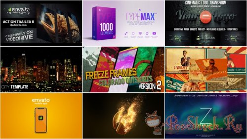 VideoHivePack - 595 (After Effects Projects Pack)