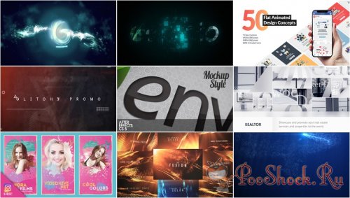 VideoHivePack - 599 (After Effects Projects Pack)