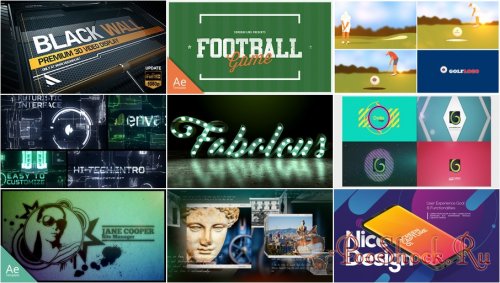 VideoHivePack - 605 (After Effects Projects Pack)