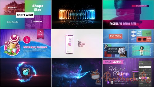 VideoHivePack - 607 (After Effects Projects Pack)