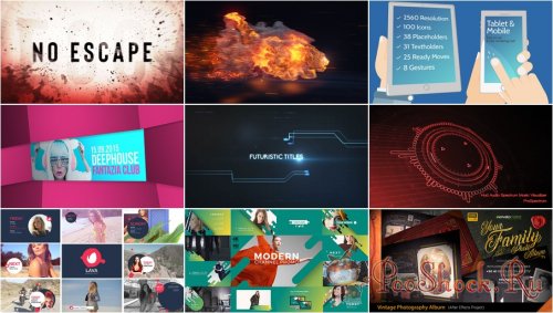 VideoHivePack - 619 (After Effects Projects Pack)