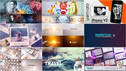 VideoHivePack - 637 (After Effects Projects Pack)