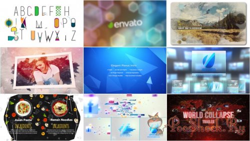 VideoHivePack - 639 (After Effects Projects Pack)