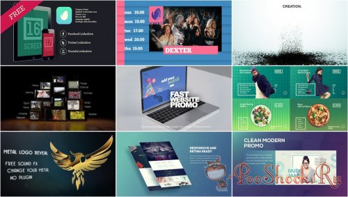 VideoHivePack - 658 (After Effects Projects Pack)