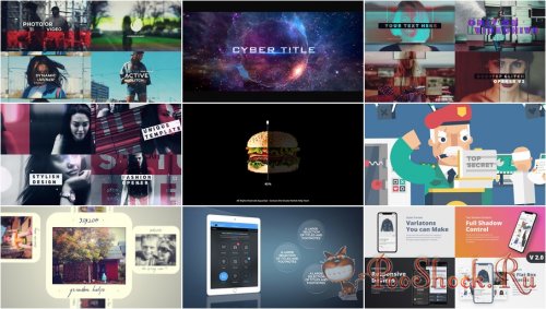 VideoHivePack - 663 (After Effects Projects Pack)