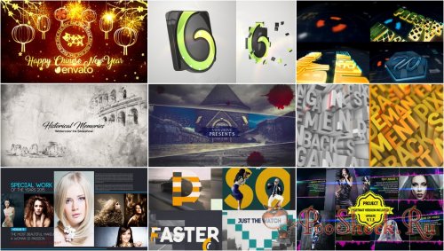 VideoHivePack - 677 (After Effects Projects Pack)