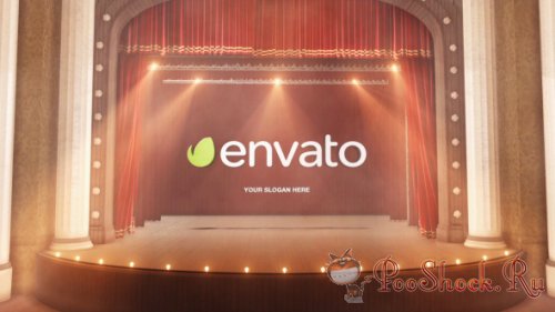 VideHive - Theatre Curtain Logo (AEP)