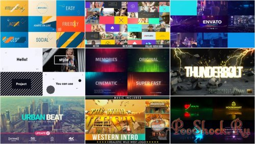 VideoHivePack - 702 (After Effects Projects Pack)