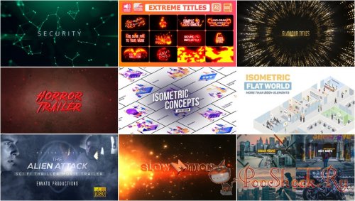 VideoHivePack - 754 (After Effects Projects Pack)