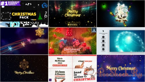 VideoHivePack - 778 (After Effects Projects Pack) - [Christmas]