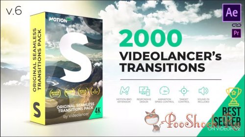 Original Seamless Transitions Pack v6.1 (for After Effects)