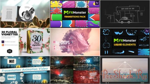 VideoHivePack - 813 (After Effects Projects Pack)