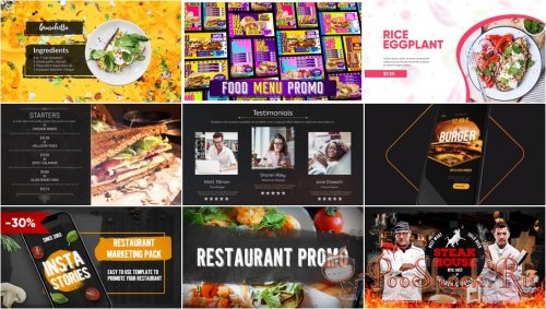 VideoHivePack - 817 (After Effects Projects Pack) - [Restaurant]