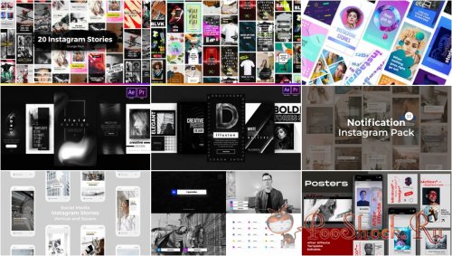 VideoHivePack - 825 (After Effects Projects Pack) - [Instagram Stories]