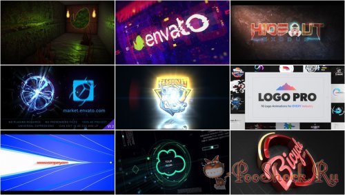 VideoHivePack - 827 (After Effects Projects Pack) - [Logo]