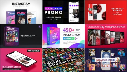 VideoHivePack - 831 (After Effects Projects Pack) - [Instagram Stories]