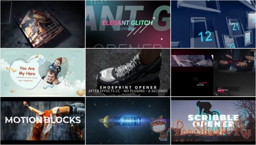 VideoHivePack - 852 (After Effects Projects Pack) - [Opener]