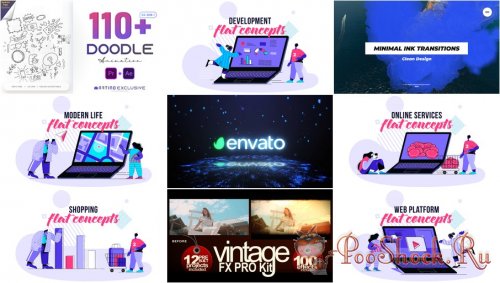 VideoHivePack - 864 (After Effects Projects Pack)