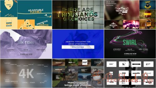 VideoHivePack - 865 (After Effects Projects Pack) - [Titles]