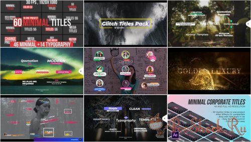 VideoHivePack - 867 (After Effects Projects Pack)