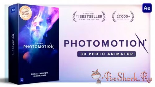 Photomotion 12.0 – 3D Photo Animator (6 in 1)