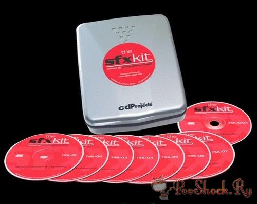 Sound Ideas - The SFX KIT Disk Sound Effects Library (WAV) Sound Ideas - The SFX KIT Disk Sound Effects Library (WAV)