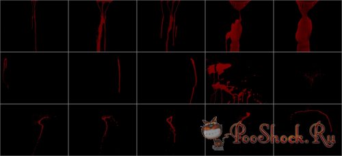 FX Elements - Blood on Body - Pack 1 (MOV)