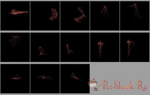 FX Elements - CG Blood Hits - Pack 2 (MOV)
