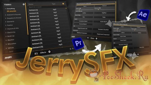 JerrySFX 1.0.1 (for Premiere Pro & After Effects)