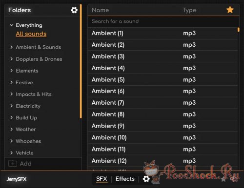 JerrySFX 1.0.1 (for Premiere Pro & After Effects)