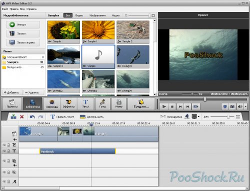 AVS Video Editor 5.2.2.173 Multi-Language (RUS)